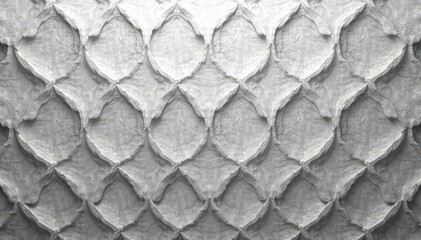 Subtle grayscale geometric pattern with repeating motif , background, illustration