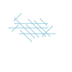Cross Lines Tech Shape