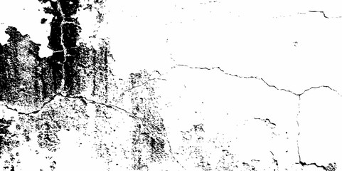 Sketch cracks black and white particle old distressed wall grunge surface texture background