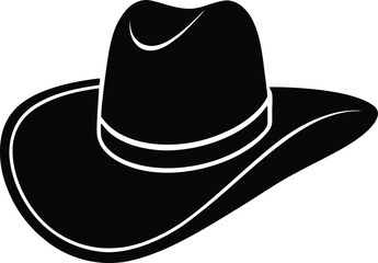 cowboy hat on white background  .eps