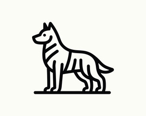 Dog Logo Minimalist Brands
