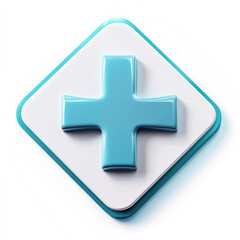 Obraz premium 3d golden cross