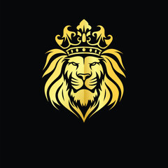Obraz premium Gradient lion 