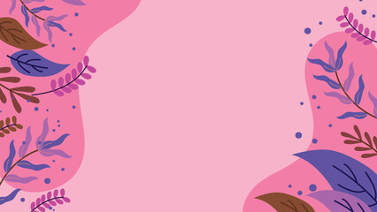 Flower Spring Vector Background