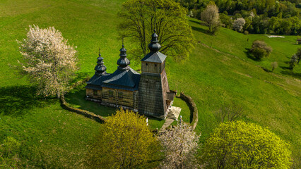 The Filial Greek Catholic Church of St. Michael the Archangel in Dubne, Poland