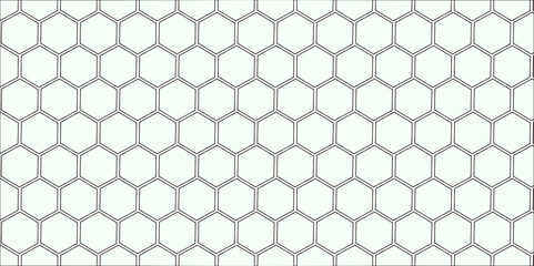 Seamless geometric vector design featuring a hexagonal honeycomb pattern with a metallic texture