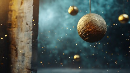 Quantum Superposition Abstract Visualization