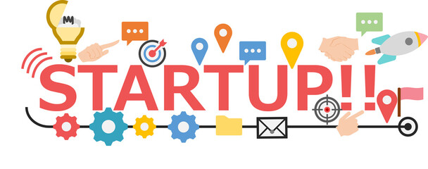 新規事業を始めるイラスト