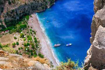 Turkey Fethiye Butterfly Valley Landscapes