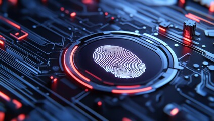 Biometric Data Approval with Digital Security