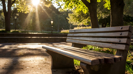 bench in the park