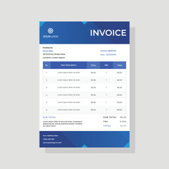 Obraz premium payment invoice