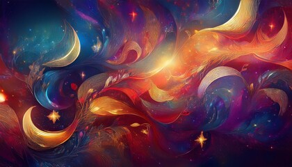 Obraz premium abstract fractal background