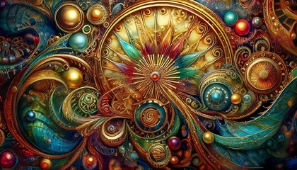 Obraz premium abstract christmas background
