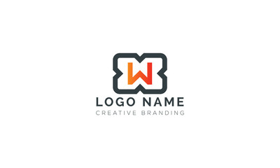Minimalist W Logo for Branding and Identity.