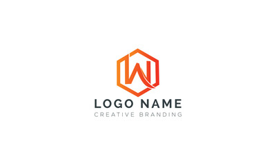 Minimalist W Logo for Branding and Identity.