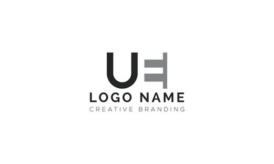 Minimalist UE Logo for Branding and Identity.
