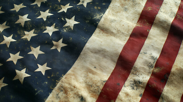 Waving American flag freedom symbol. American flag, also known as the Stars and Stripes. DNational flag of the United States and is a symbol of freedom, liberty, and justice, patriotism 
