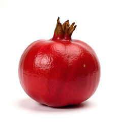 pomegranate on white background