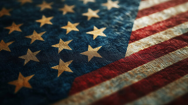 Waving American flag freedom symbol. American flag, also known as the Stars and Stripes. DNational flag of the United States and is a symbol of freedom, liberty, and justice, patriotism 
