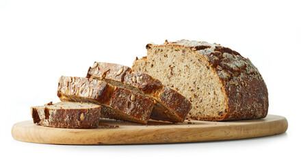 freshly baked sliced bread