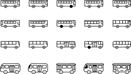 city bus editable stroke outline icon isolated on  (1).eps