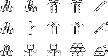 cane sugar editable stroke outline icon isolated o (1).eps