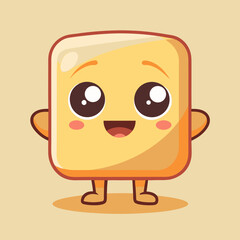 orange cartoon character