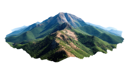 Majestic Mountain Vista: A breathtaking panoramic view unfolds, showcasing the sheer grandeur and natural beauty of an imposing mountain range, sculpted by the elements over time.