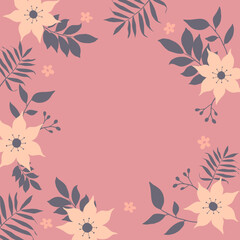 vector floral background