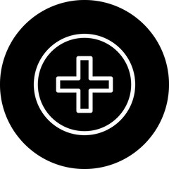 Add Button Vector Circular Icon.