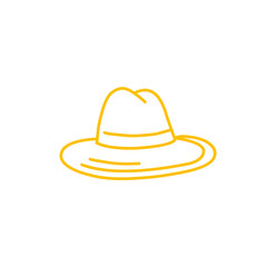 lined hat icon