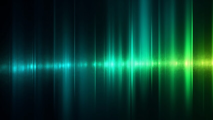 Obraz premium Green Noise Grainy Gradient Background Abstract Emerald Teal Lime Neon Light Glow