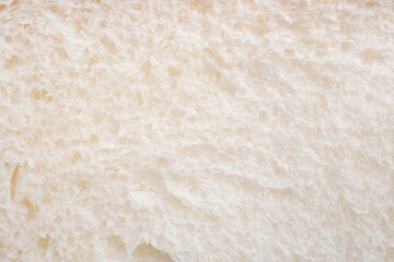 Macro bread slice texture pattern background close up