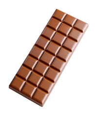 Obraz premium 3D Chocolate Bar Icon Isolated on Transparent Background