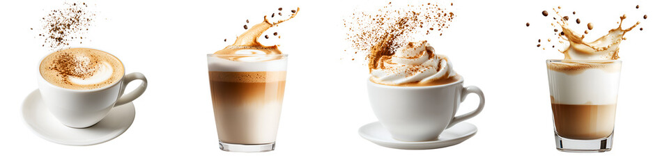Variety of Specialty Coffee Drinks