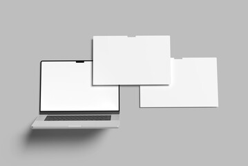 Laptop Screen blank Mock Up