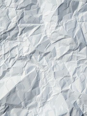 White crumpled paper texture background vector with wrinkled surface realistic folds and aged appearance perfect for mockups retro design crafts and scrapbooking