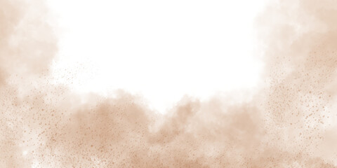 Realistic Dust Smoke Effect on Transparent Background