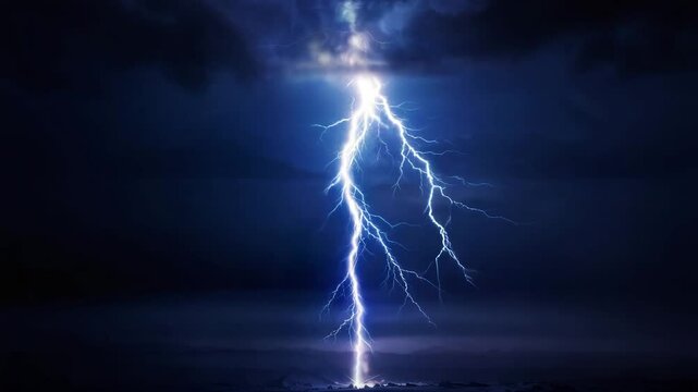 Dramatic Lightning Storm Over Comilla Bangladesh Intense Electric Sky