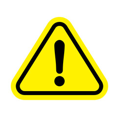 danger signs, warning signs, attention signs, exclamation marks. Danger warning icon