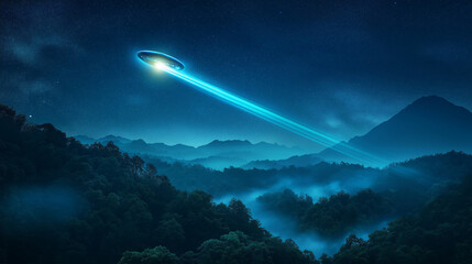 Celebrating World UFO Day - UFO Sighting in the Mountains 
