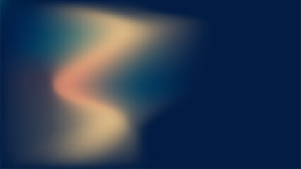 Colorful Abstract Wave on Dark Background