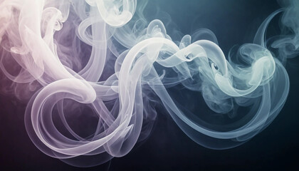 Fototapeta premium Mysterious Swirling Smoke
