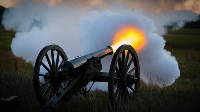 Cannon Fire: Historical Artillery in Action