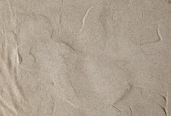 Desert sand dune background and texture, top view