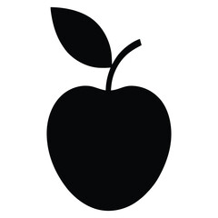 Apple Silhouette icon