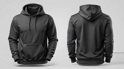 black jacket on white background