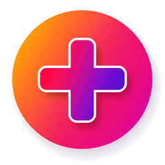 Obraz premium plus minus icon