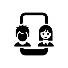 mobile chat icon